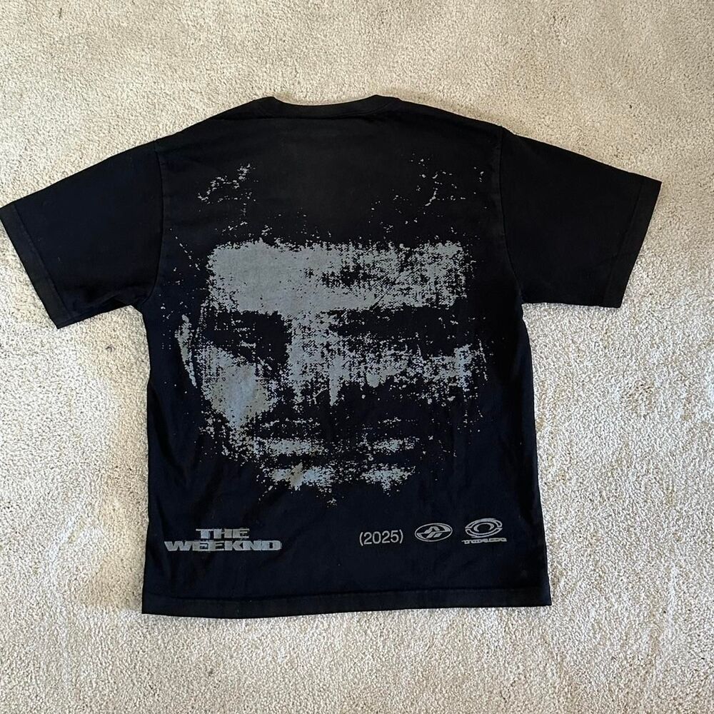THE WEEKND Concert Tee Men's Black T-shirt